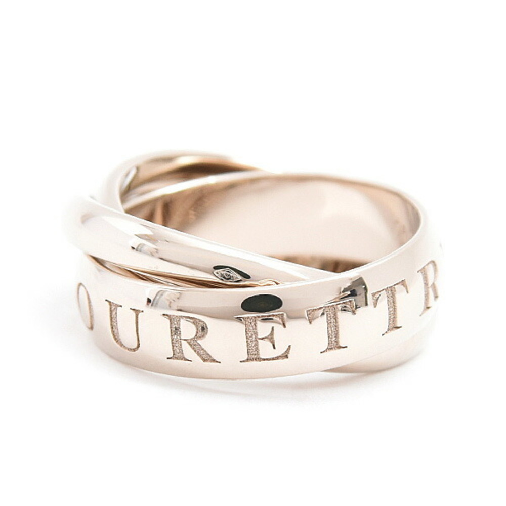 Cartier Authentic Silver Trinity Ring - image 1